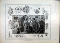 Old Antique Print 1902 Holiday Sketches Switzerland Dinner Party Cleaver 20th