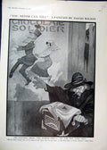 Old Antique Print 1910 Covent Garden Theatre Manxman Eternal City Fantasy 20th