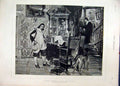Original Old Antique Print 1885 Oliver Cromwell John Milton Dog Fine Art 19th