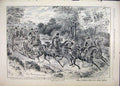 Original Old Antique Print 1893 Advert Elliman Embrocation Horses Carriage 19th