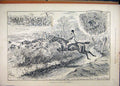 Original Old Antique Print House Commons Steeplechase 1889 Horse Jumping Water