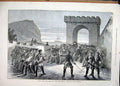 Original Old Antique Print 1878 Scene Opera Highlanders Berlin Siers Victorian