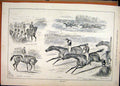 Old Antique Print 1884 Horse Racing Oaks Busybody Superba Queen Adelaide 19th
