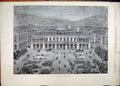 Old Antique Print 1882 Casino Municipal De Ville De Nice Building Garden 19th