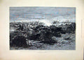 Old Antique Print 1884 War Soudan Night Attack Enemy Sereeba Mimosa Bush 19th