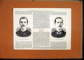 Original Old Antique Print 1884 Portrait Curry Oxford Pitman Cambridge Victorian