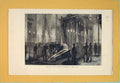 Original Old Antique Print King Spain Marshall Prim 1871 19th Century