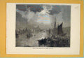 Original Old Antique Print Paris Commune Defender Horse Sier Marine 1871 19th