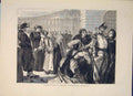 Original Old Antique Print Prisoners Versailles France Women 1871 19th