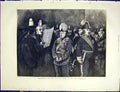Original Old Antique Print London Tower Keys Constable Royal England 1872 19th