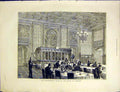 Original Old Antique Print House Commons London England Mp'S 1872 19th