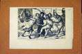 Original Old Antique Print Rome Maskers Priest Carnival Italy Street 1872 19th