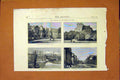 Old Antique Print Cardiff Castle Bute Docks Marriage Marquis Wales 1872 19th