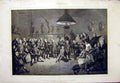 Original Old Antique Print Life School Royal Academy Windsor Castle 1872 19th