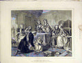 Original Old Antique Print Queens Lodge Windsor Ward Painting Fine Art 1872 19th