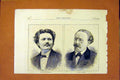 Original Old Antique Print Portrait Signor Italo Campanini Bettini 1872 19th
