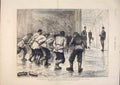 Original Old Antique Print Edinburgh Marriage Duke Wedding Petersburg 1874 19th