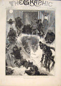 Old Antique Print Festivities Russia St Petersburg Ball Nobles Club 1874 19th
