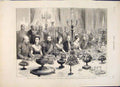 Original Old Antique Print Edinburgh Duke Duchess Mansion House Royal 1874 19th