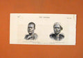 Original Old Antique Print Portrait Chumah Livingstone Servant Susa 1874 19th