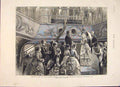 Original Old Antique Print Castalia Steamer Granville Countess Ship Royal 1874