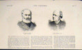 Original Old Antique Print Portrait Robert Stanford Thomas Wright 1878 19th
