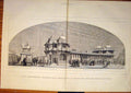 Old Antique Print Interantional Exhibition Paris British Indian Pavilion