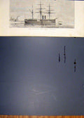 Original Old Antique Print Ironclad Navy Hms Superb British Ship Ships 1878