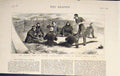 Original Old Antique Print Kaffir War South Africa Mount Kempt Camp 1878 19th