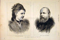 Original Old Antique Print Royal Marriage Holland William Marquis Lorne Canada