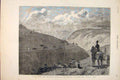 Original Old Antique Print Brighton Harriers Hounds Devil'S Dyke 1879 Victorian