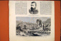 Old Antique Print Portrait Chelmsford Zulu War Maude Cheena Village Bazar