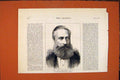 Original Old Antique Print Portrait Graham Berry Prime Minister Colony Victoria