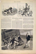 Old Antique Print Zulu War Africa Isandlwhana Portrait Bradstreet Barclay