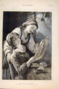 Original Old Antique Print Book Fashions Luigi Bianchi Belgian Fine Art 1879