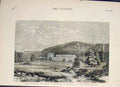 Old Antique Print Funeral Lord Frederick Cavendish Chatsworth House 1882 19th