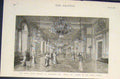Original Old Antique Print Royal Silver Wedding Stockholm Germany Palace 1882