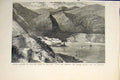 Original Old Antique Print Nice France Accident Carriage Horses Precipice 1883
