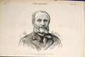 Old Antique Print Portrait Carlovitch De Giers Russian Foreign Minister