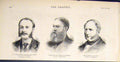 Original Old Antique Print Portrait Chambers Editor King-Harman Dublin Egerton