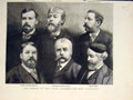 Old Antique Print Portrait Royal Academy Associates Macbeth Leader 1883 19th