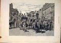 Old Antique Print Piccadilly London In Season Streets Street People 1883 19th