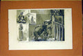 Old Antique Print Burmese Priest Barnum Elephant Zoological Gardens 1884 19th