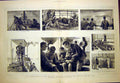 Original Old Antique Print Soudan Rebellion British Officers Teb Suez 1884 19th