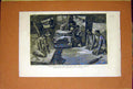 Original Old Antique Print Cetewayo Death King Deceased Funeral Africa 1884