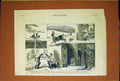 Original Old Antique Print Easter Volunteer Manoeuvres Portsmouth Sketches 1884