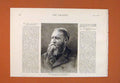 Original Old Antique Print Portrait Colonel King-Harman Parliament Ireland 1887