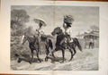 Old Antique Print San Antonio Texas Market Pranishnikoff America Usa 1887 19th