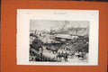 Old Antique Print Earl Jersey Governor New South Wales Sydney Australia