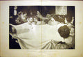 Old Antique Print Blow Feather Evening Party Da Costa Ladies Sheet 1899 19th